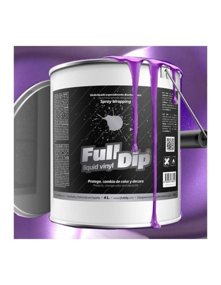 Vernice removibile Full Dip 4L Viola Crisantemo Candy Perla