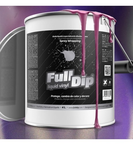 Vernice removibile Full Dip 4L Viola opaco