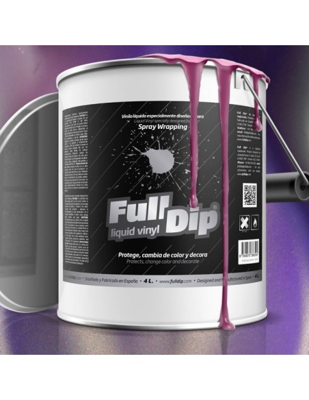 Vernice removibile Full Dip 4L Viola opaco