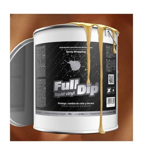 Vernice removibile Full Dip 4L Vulcano Candy Perla