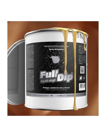 Vernice removibile Full Dip 4L Vulcano Candy Perla