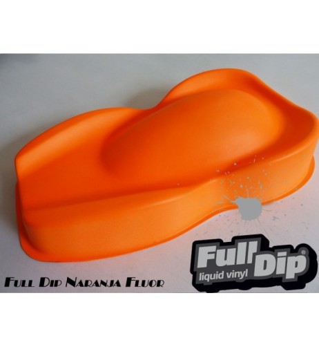 Vernice removibile spray Full Dip Arancione Fluo