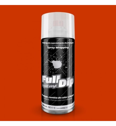 Vernice removibile spray Full Dip Arancione opaco