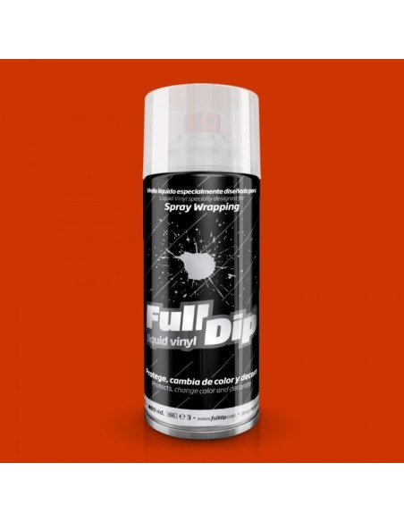 Vernice removibile spray Full Dip Arancione opaco