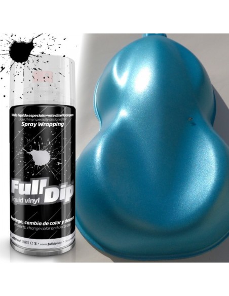 Vernice removibile spray Full Dip Azzurro Candy Perla