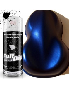 Vernice removibile spray Full Dip Azzurro elettrico Candy Perla