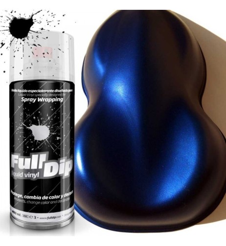 Vernice removibile spray Full Dip Azzurro elettrico Candy Perla