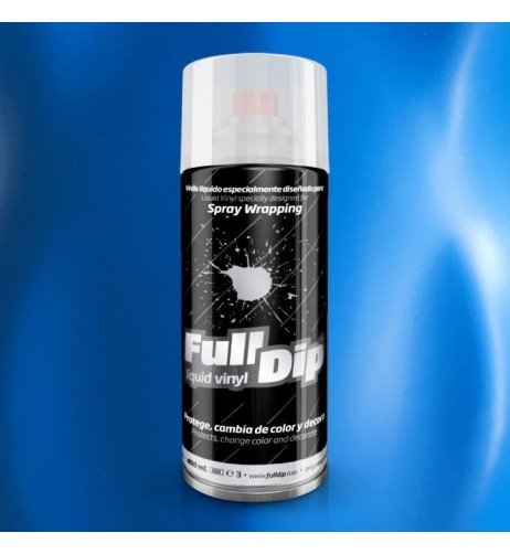 Vernice removibile spray Full Dip Azzurro luminoso opaco