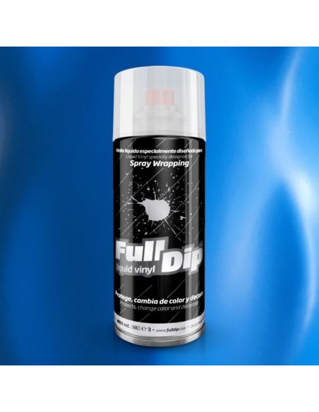 Vernice removibile spray Full Dip Azzurro luminoso opaco