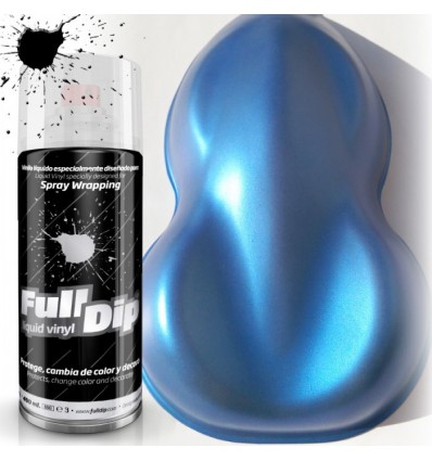 Vernice removibile spray Full Dip - Azzurro Magico Candy Perla