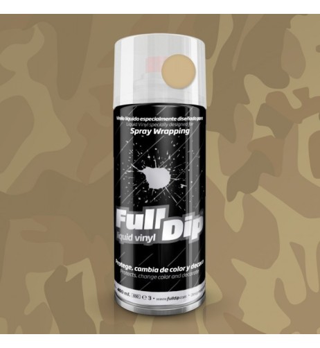 Vernice removibile spray Full Dip Beige Militare opaco