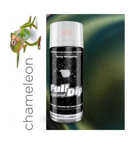 Vernice removibile spray Full Dip Camaleon Oro Azzurro ghiaccio