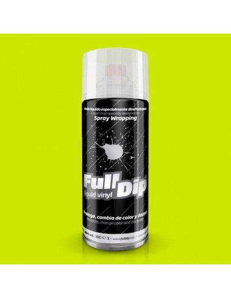 Vernice removibile spray Full Dip Giallo Fluo