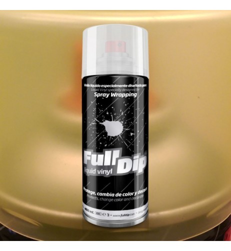 Vernice removibile spray Full Dip Giallo fumo opaco