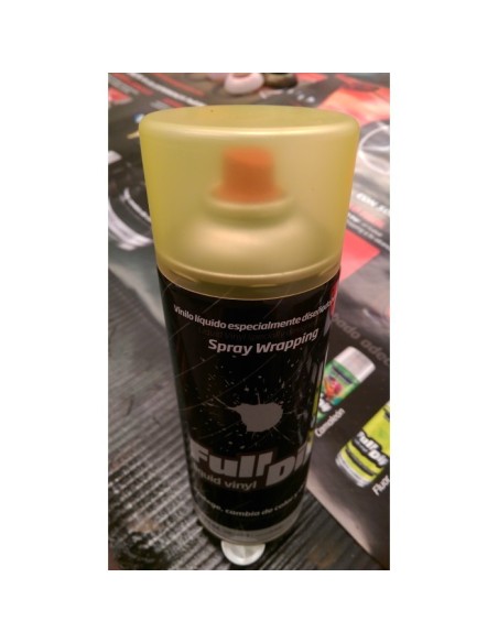 Vernice removibile spray Full Dip Giallo fumo opaco