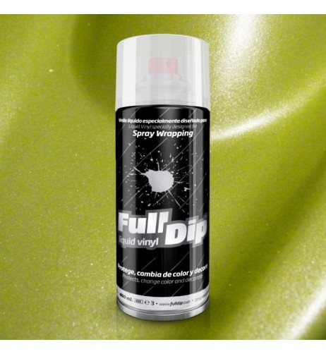 Vernice removibile spray Full Dip Giallo Metallizzato