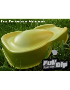 Vernice removibile spray Full Dip Giallo Metallizzato 2
