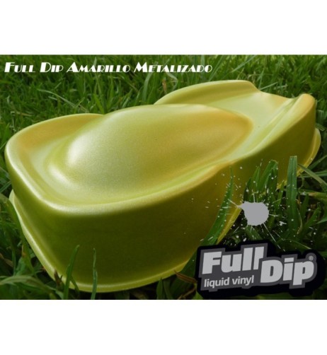 Vernice removibile spray Full Dip Giallo Metallizzato