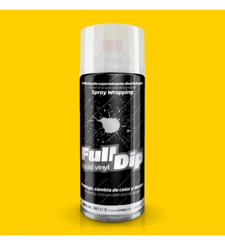 Vernice removibile spray Full Dip Giallo opaco