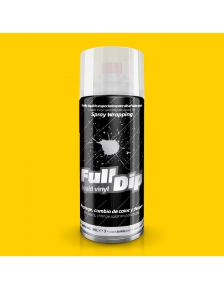 Vernice removibile spray Full Dip Giallo opaco