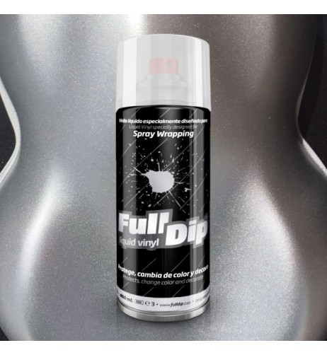 Vernice removibile spray Full Dip Hyper Silver Metallizzato