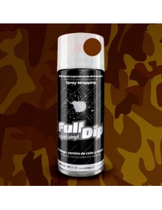 Vernice removibile spray Full Dip Marrone Militare opaco