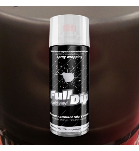 Vernice removibile spray Full Dip Nero fumo opaco