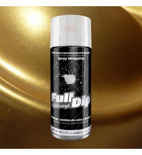 Vernice removibile spray Full Dip Oro perla