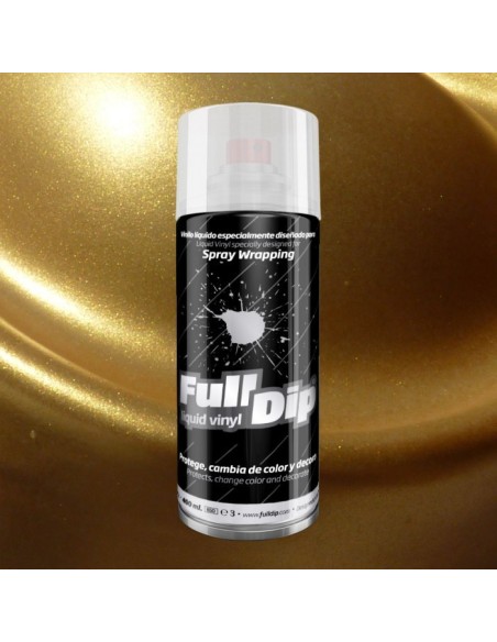 Vernice removibile spray Full Dip Oro perla