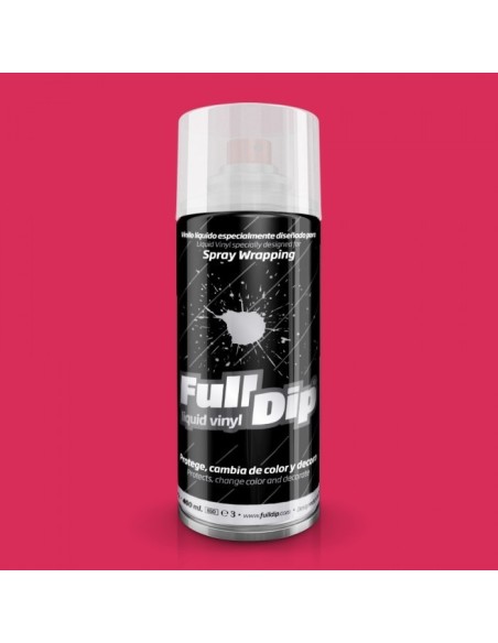 Vernice removibile spray Full Dip Rosa Fluo