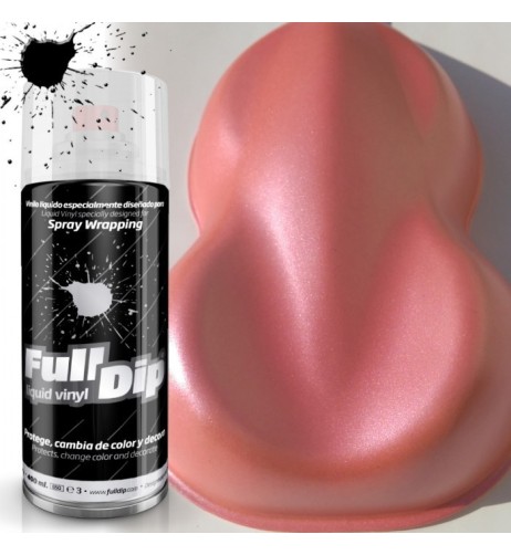 Vernice removibile spray Full Dip Rosa pastello Candy Perla