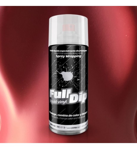 Vernice removibile spray Full Dip Rosso ciliegia opaco