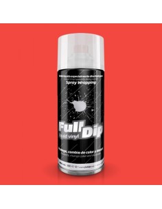 Vernice removibile spray Full Dip Rosso Fluo