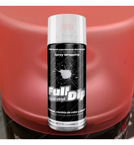Vernice removibile spray Full Dip Rosso fumo opaco