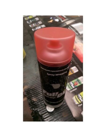Vernice removibile spray Full Dip Rosso fumo opaco