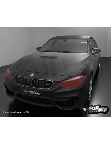 Vernice removibile spray Full Dip Rosso fumo opaco