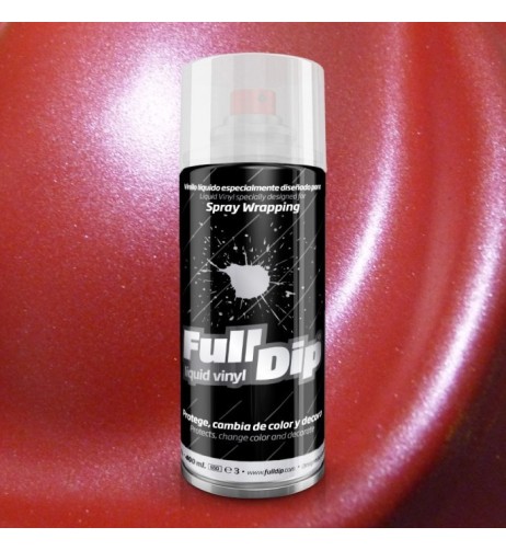 Vernice removibile spray Full Dip Rosso Metallizzato