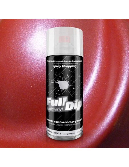 Vernice removibile spray Full Dip Rosso Metallizzato