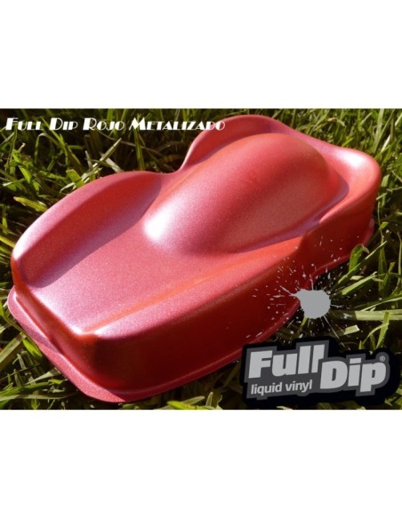 Vernice removibile spray Full Dip Rosso Metallizzato
