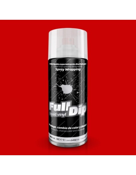 Vernice removibile spray Full Dip Rosso opaco