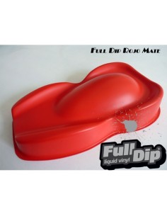 Vernice removibile spray Full Dip Rosso opaco 2