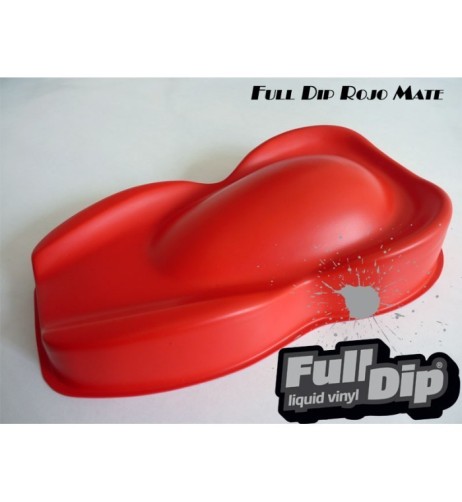 Vernice removibile spray Full Dip Rosso opaco