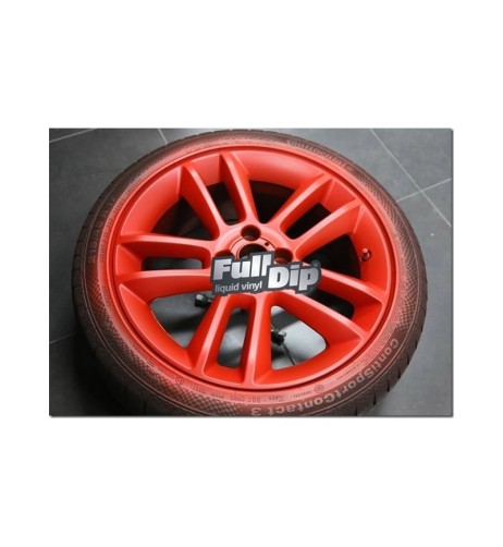 Vernice removibile spray Full Dip Rosso opaco