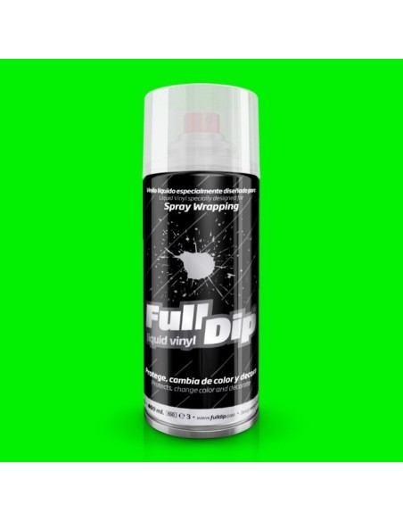 Vernice removibile spray Full Dip Verde Fluo Monster