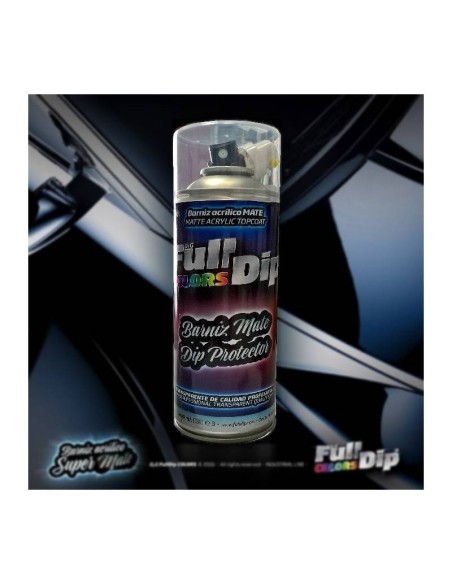 Vernice spray Full Dip Trasparente Opaco Top Coat