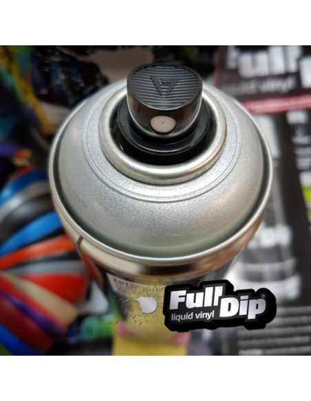 Vernice spray Full Dip resistente alte temperature Alluminio Metallizzato