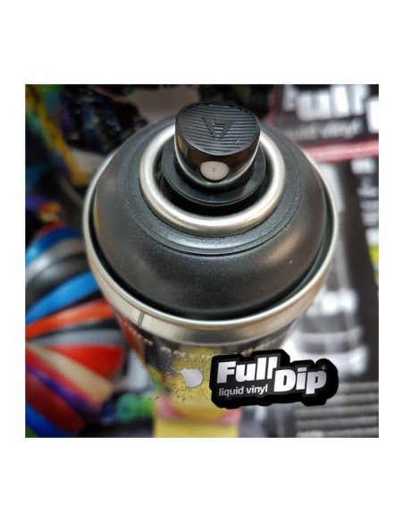 Vernice spray Full Dip resistente alte temperature Nero Metallizzato