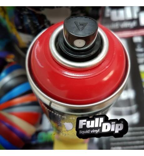 Vernice spray Full Dip resistente alte temperature Rosso