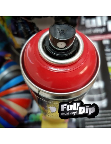 Vernice spray Full Dip resistente alte temperature Rosso