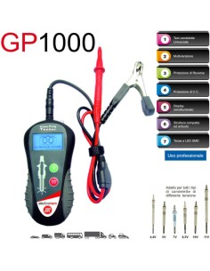 Tester Candelette Elettronico Professionale veicoli 12 24 V mod GP1000